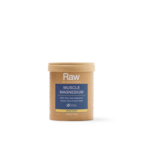 Amazonia Raw Muscle Magnesium Creamy Mango 100g
