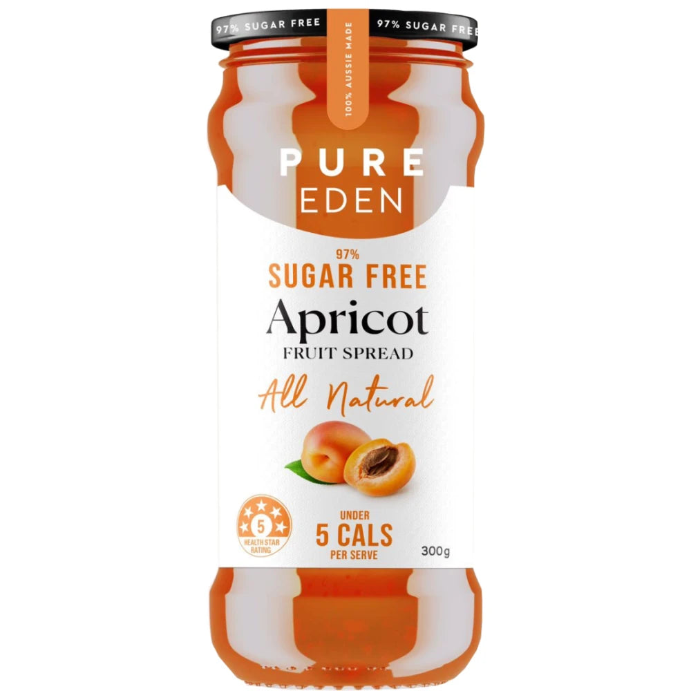 Pure Eden Sugar Free Apricot 300g