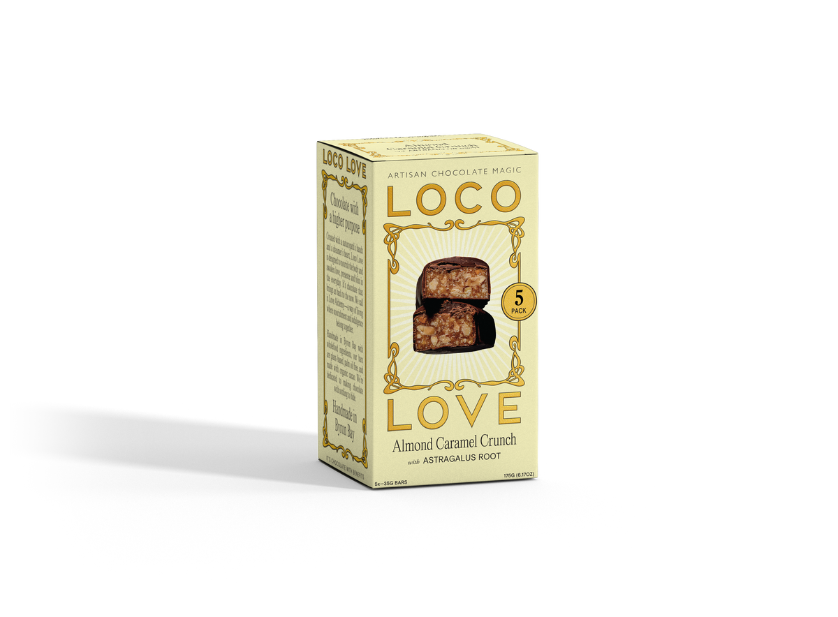 Loco Love Almond Caramel Crunch 5 x 35g