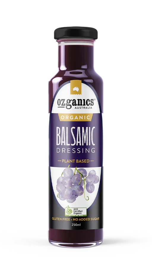 Ozganic Organic Plant based Gluten Free Balsamic Dressing 250ml