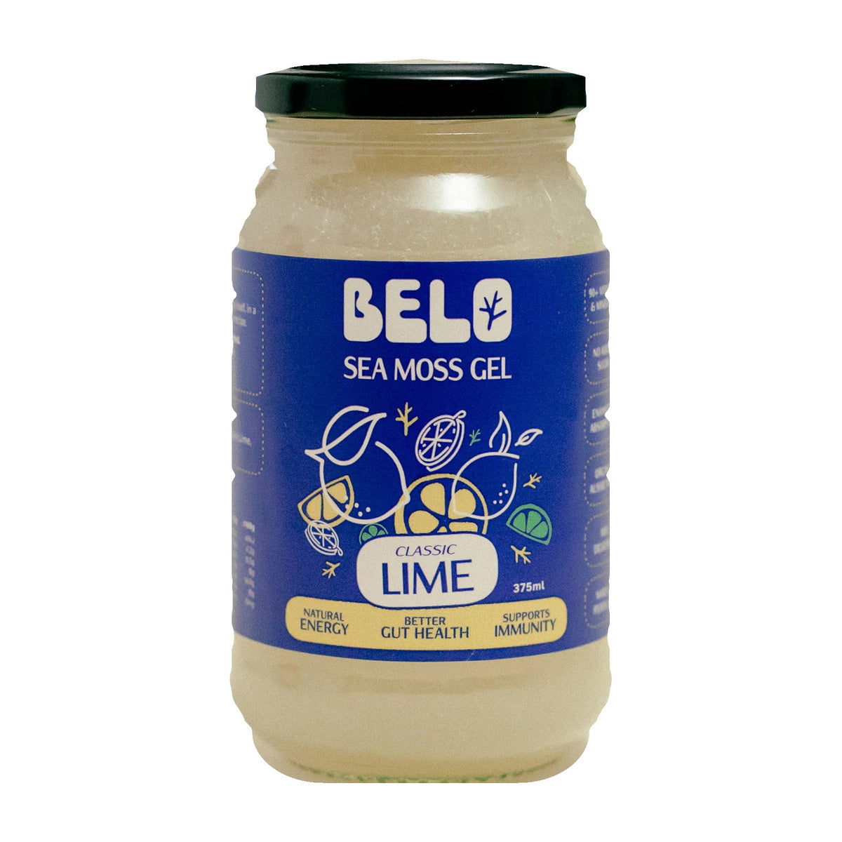 Belo Sea Moss Gel Classic Lime jar