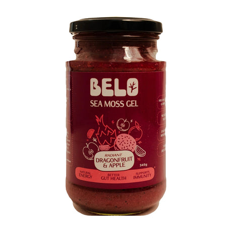 Belo Sea Moss Gel Radiant Dragonfruit & Apple 345g jar