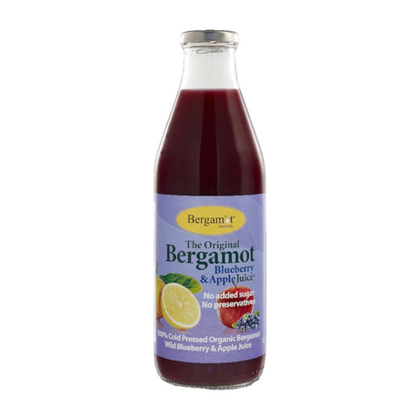Bergamot Australia The Original Bergamot Blueberry & Apple Juice 1L