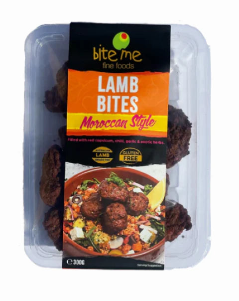 Bite Me Moroccan Lamb Bites 300g