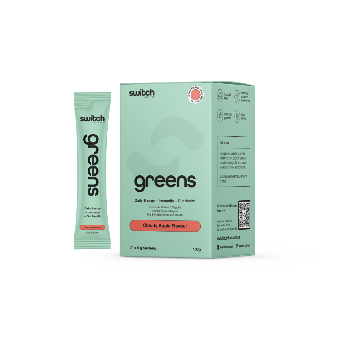 Switch Nutrition Greens Assorted 20 x 5g Sachets