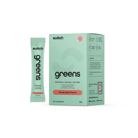 Switch Nutrition Greens Assorted 20 x 5g Sachets