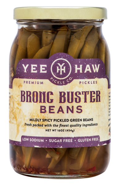 Yeehaw Pickle Co. Bronc Buster Beans 454g