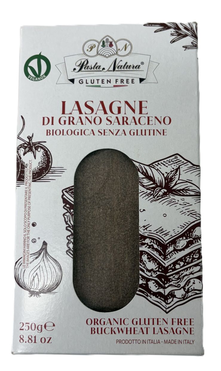Pasta Natura Buckwheat Lasagne 250g pack