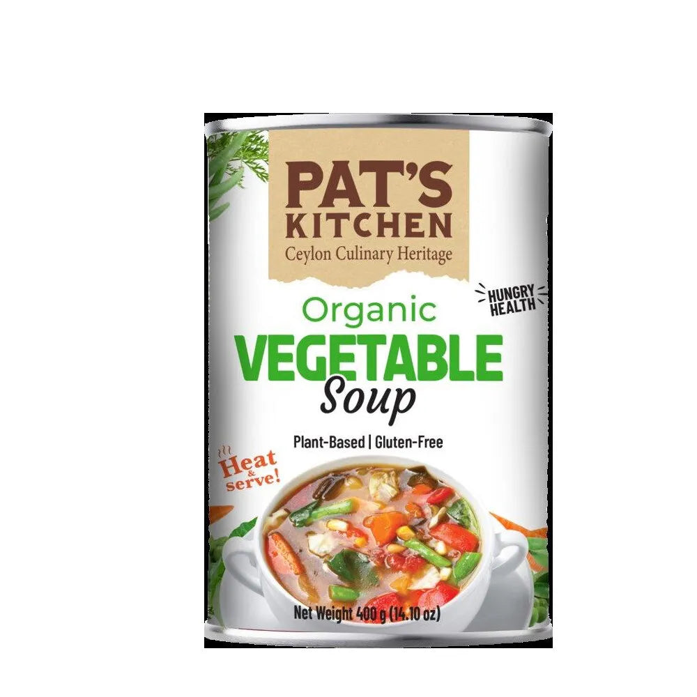 Pat's Organic Vegetable Soup 400g