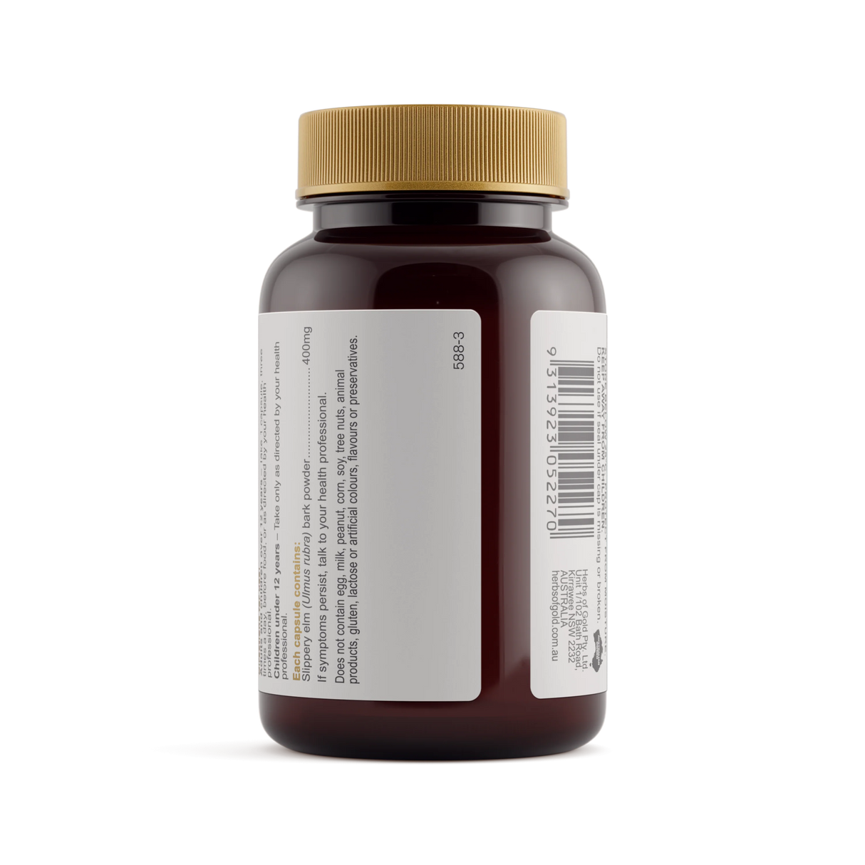 Herbs of Gold Slippery Elm 400mg 60tb