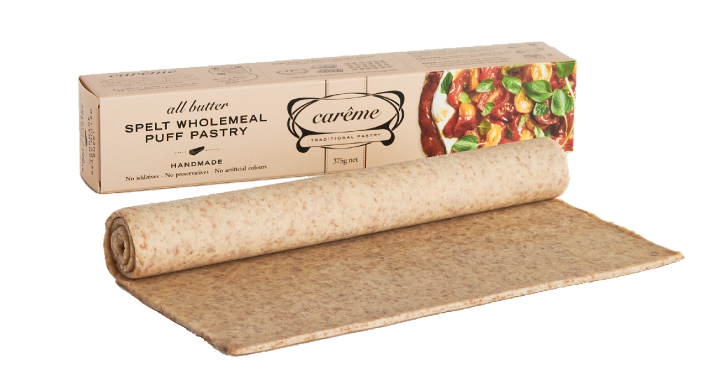 Careme Spelt Wholemeal Butter Puff Pastry 375g