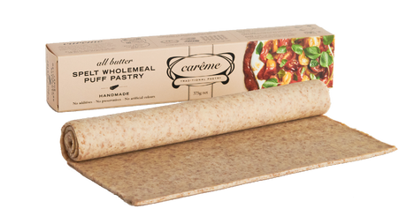 Careme Spelt Wholemeal Butter Puff Pastry 375g