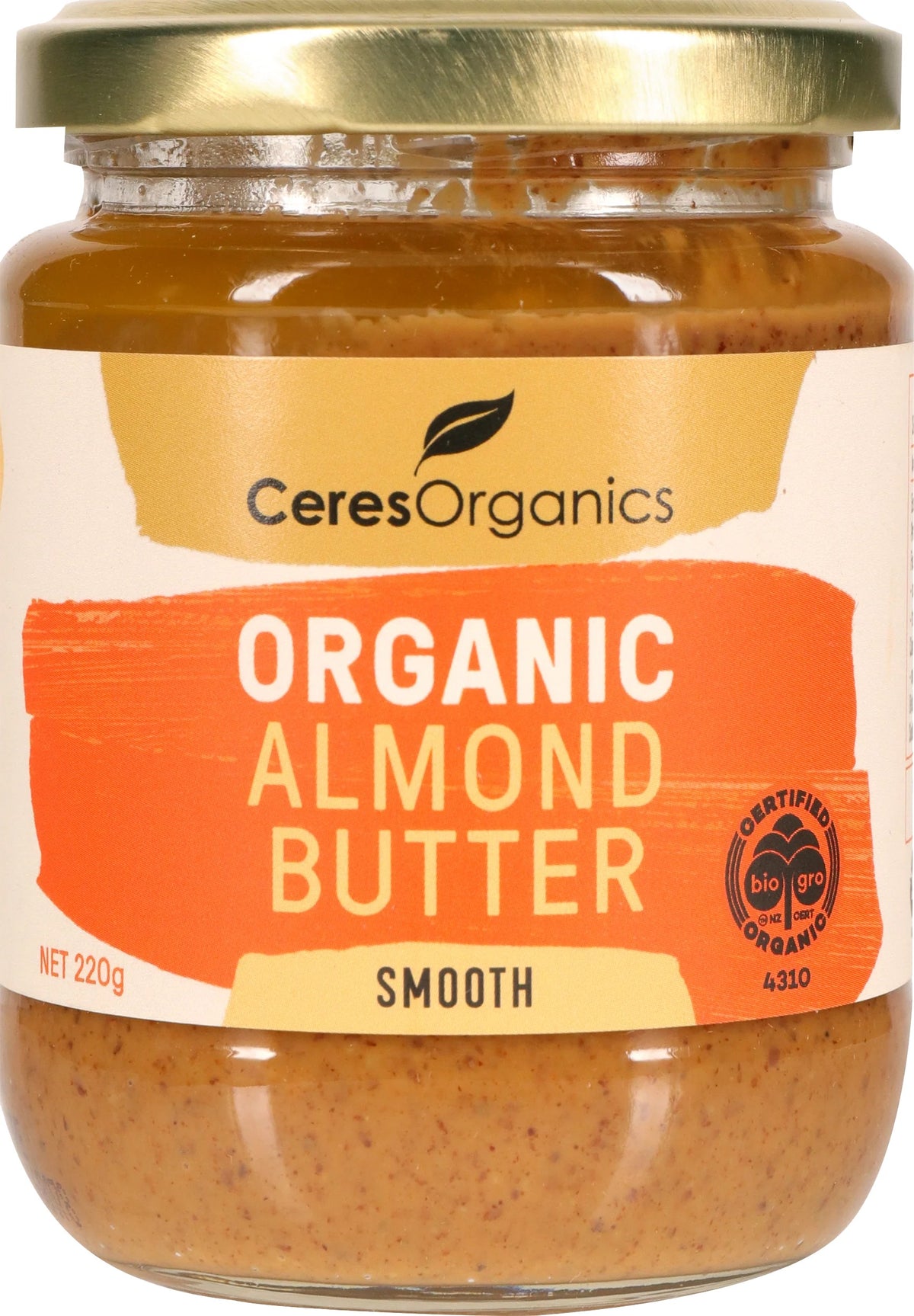 Ceres Organics Almond Butter Smooth 220g