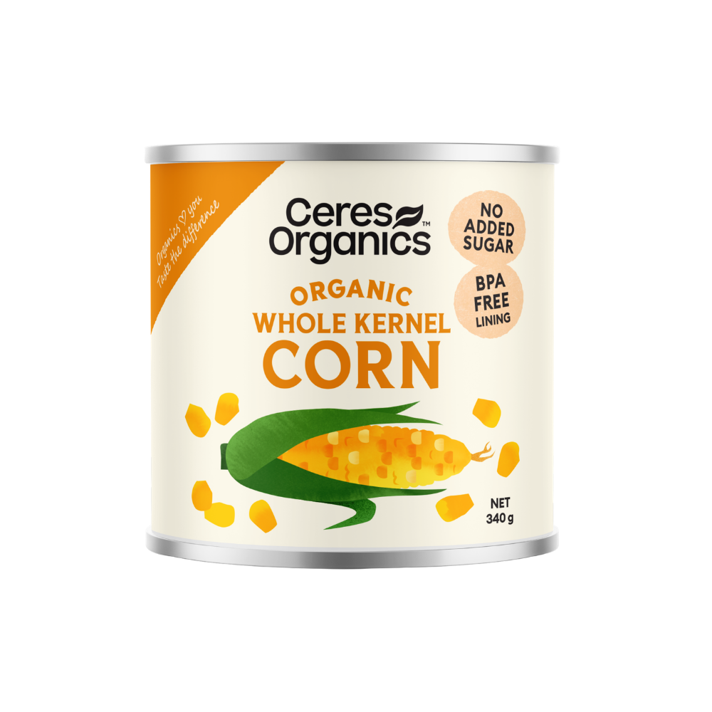 Ceres Organics Corn Kernels 340g