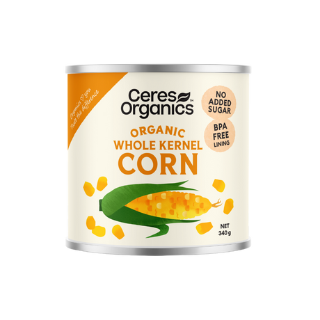 Ceres Organics Corn Kernels 340g