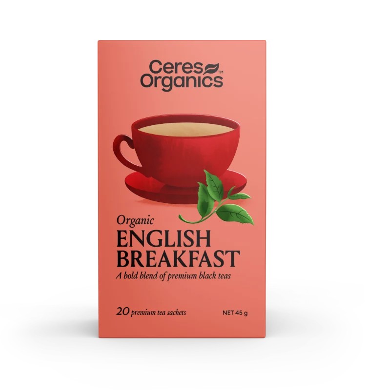 Ceres Organics English Breakfast Tea 20tb