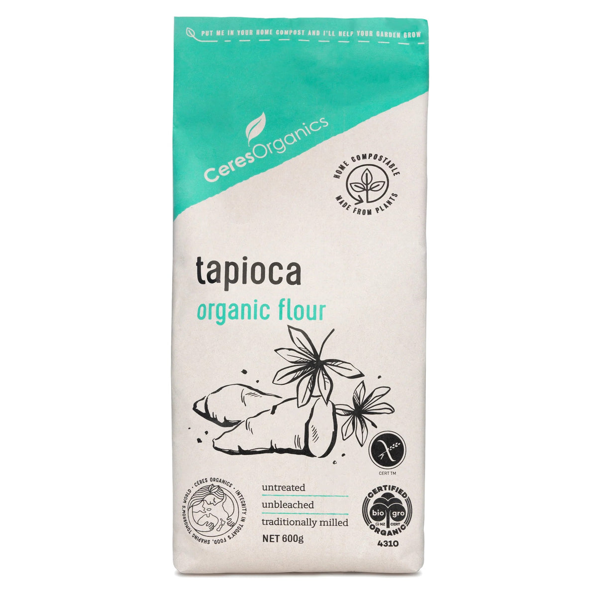 Ceres Organics Flour Tapioca 600g