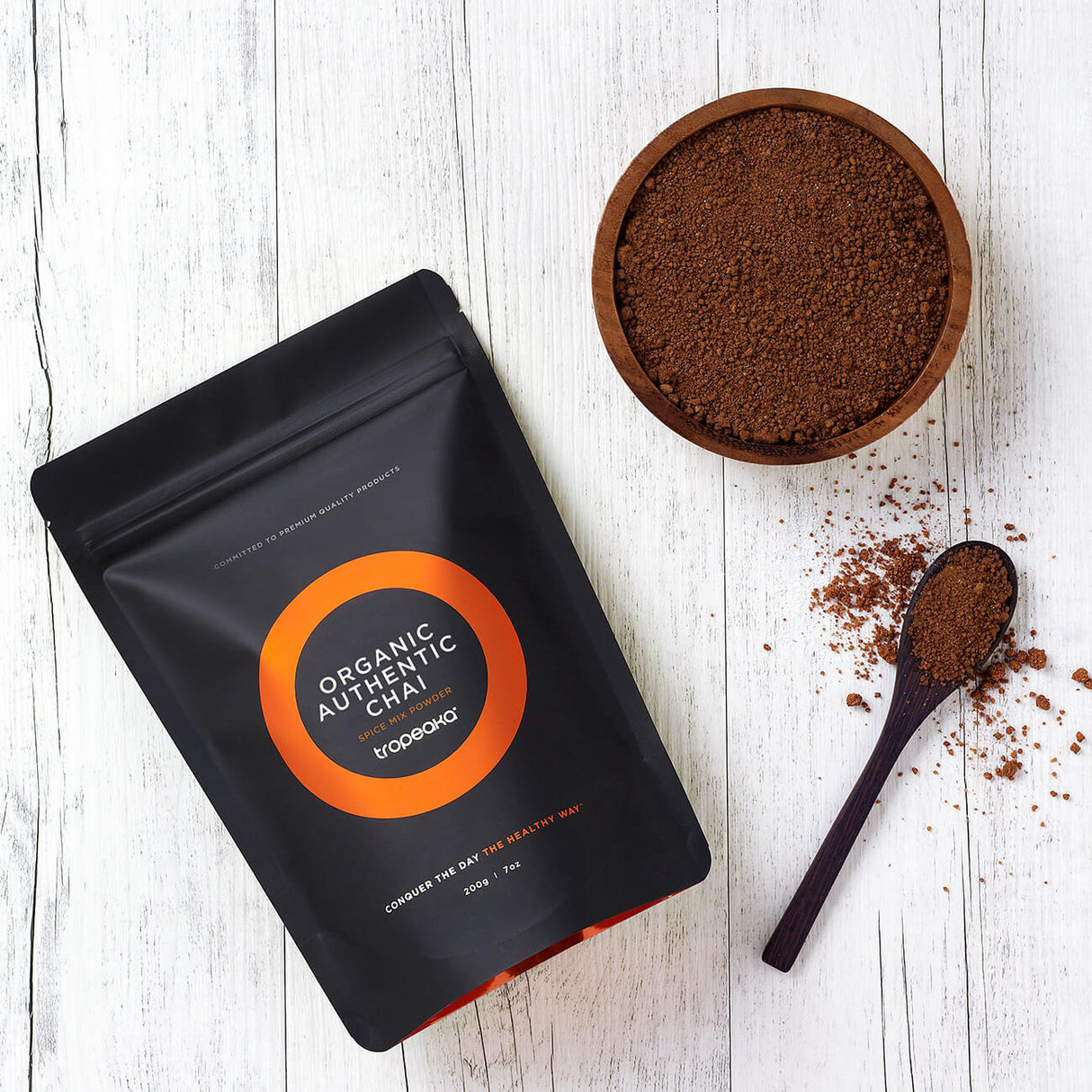 Tropeaka Organic Authentic Chai 200g