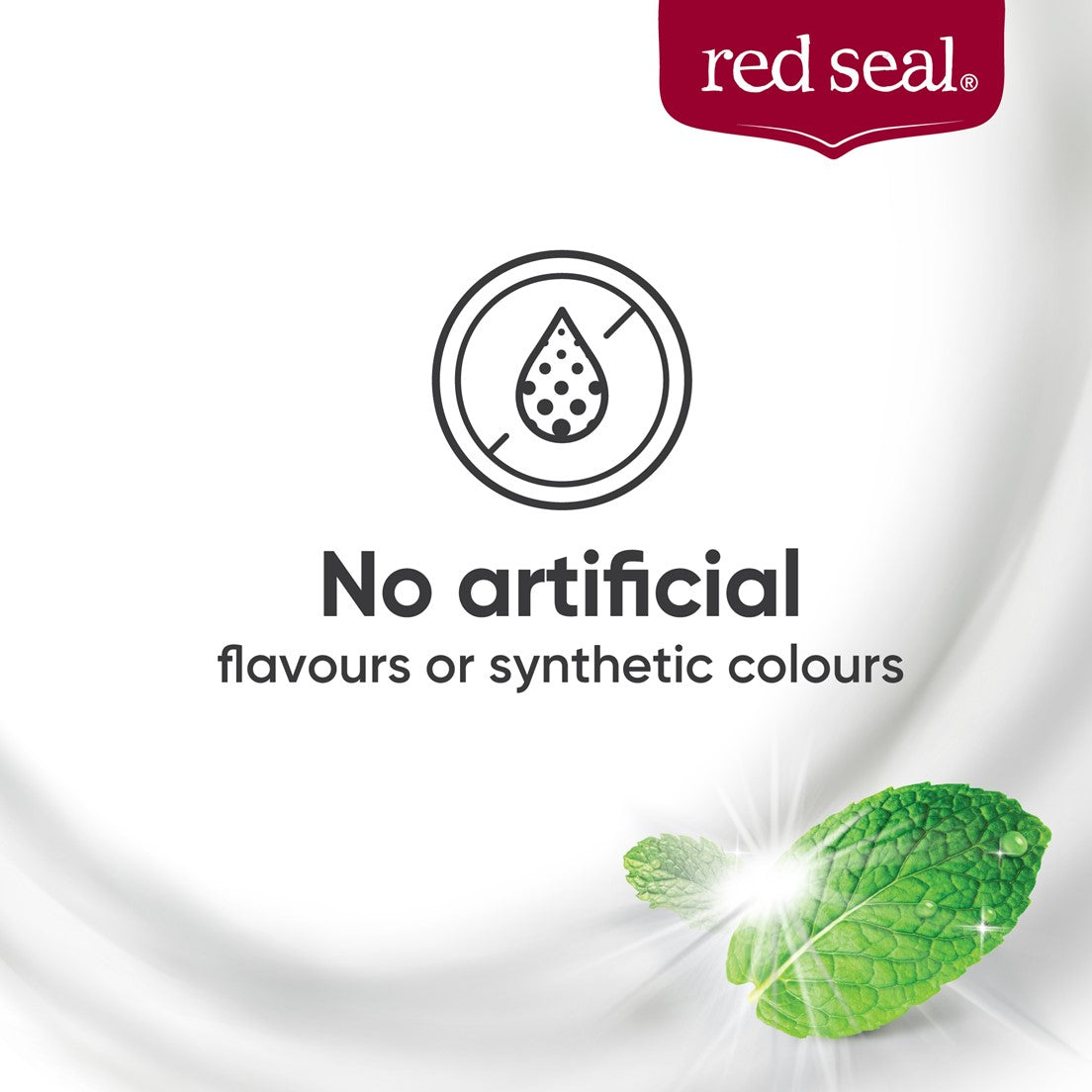 Red Seal Whitening fluoride Brilliant Mint Toothpaste 100g