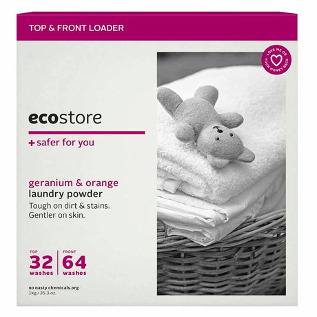 Ecostore Geranium & Orange Laundry Powder 1kg
