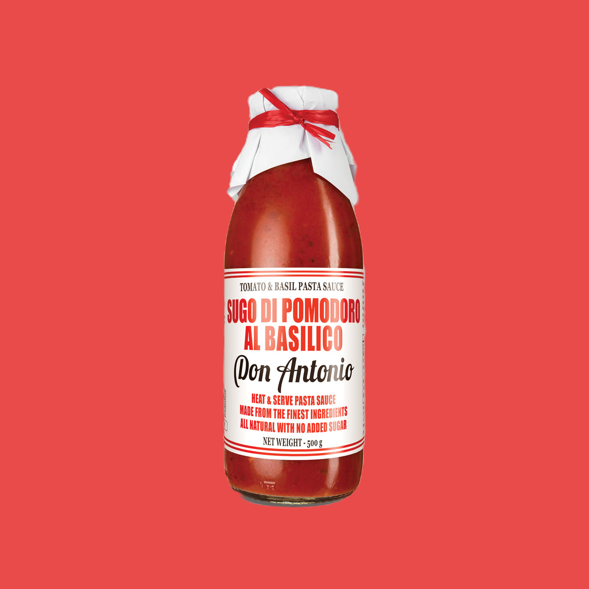 Don Antonio Tomato & Basil Pasta Sauce 500g