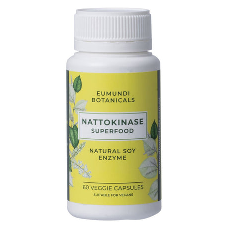 Eumundi Botanicals Nattokinase 60 Capsules