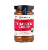 Mekhala Organic Thai Red Curry Paste with Dried Red Chillies 100g