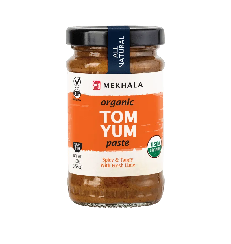Mekhala Organic Tom Yum Paste Spicy & Tangy With Fresh Lime 100g