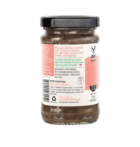 Mekhala Organic Vegan Laksa Paste With Toasted Seaweed 100g