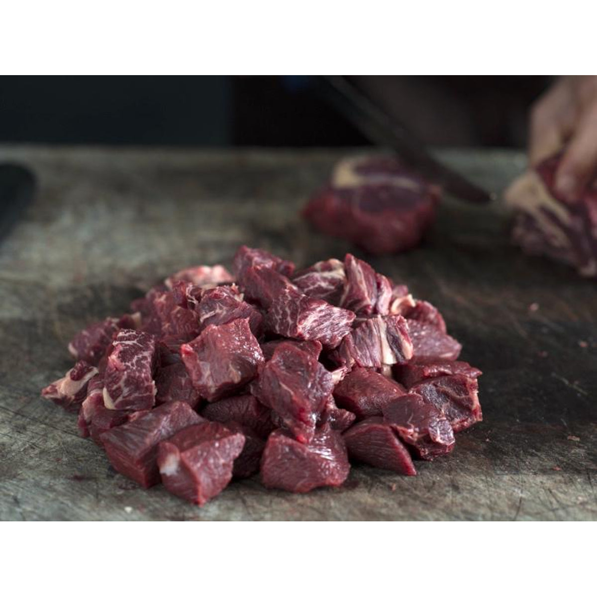 Feather Beef Dice Lean