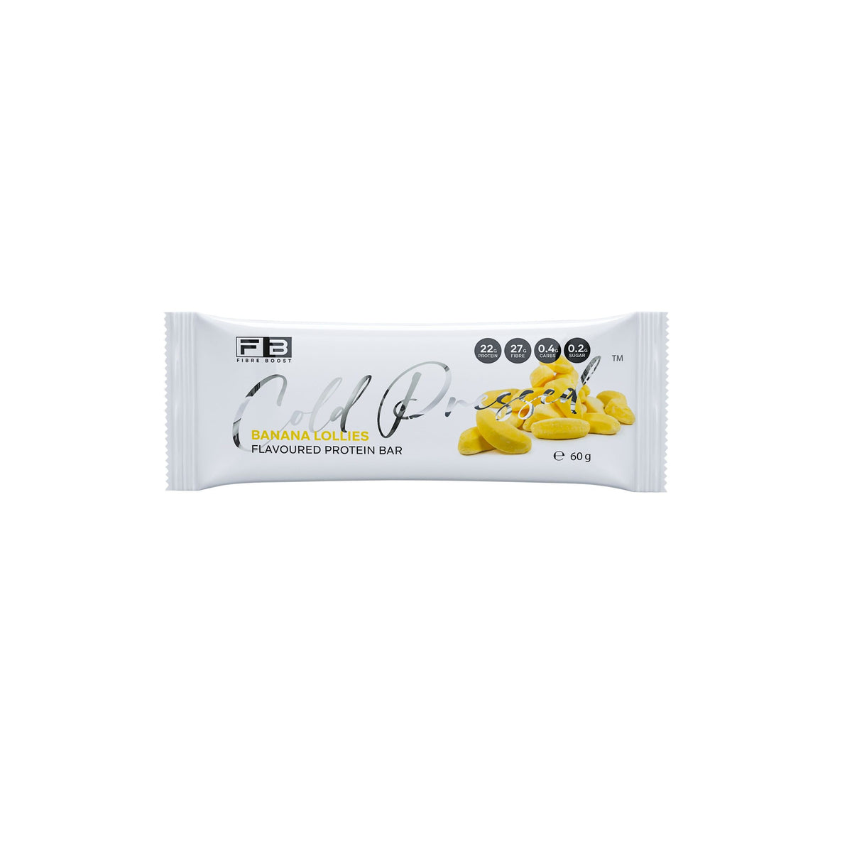 Fibre Boost Banana Lollies Protein Bar 60g