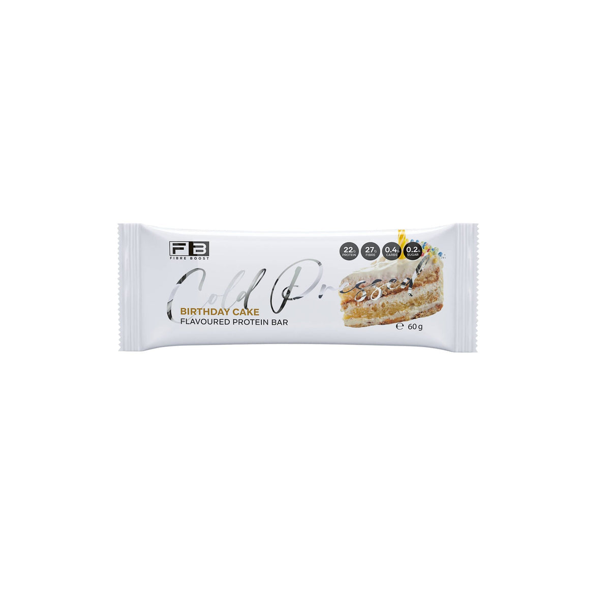Fibre Boost Birthday Cake Protein Bar 60g