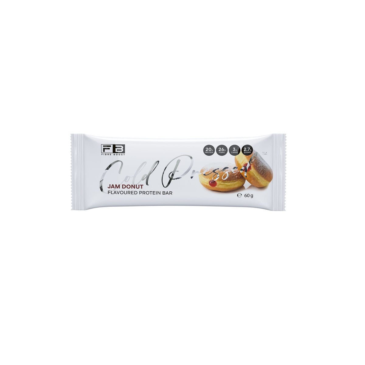 Fibre Boost Jam Donut Protein Bar 60g