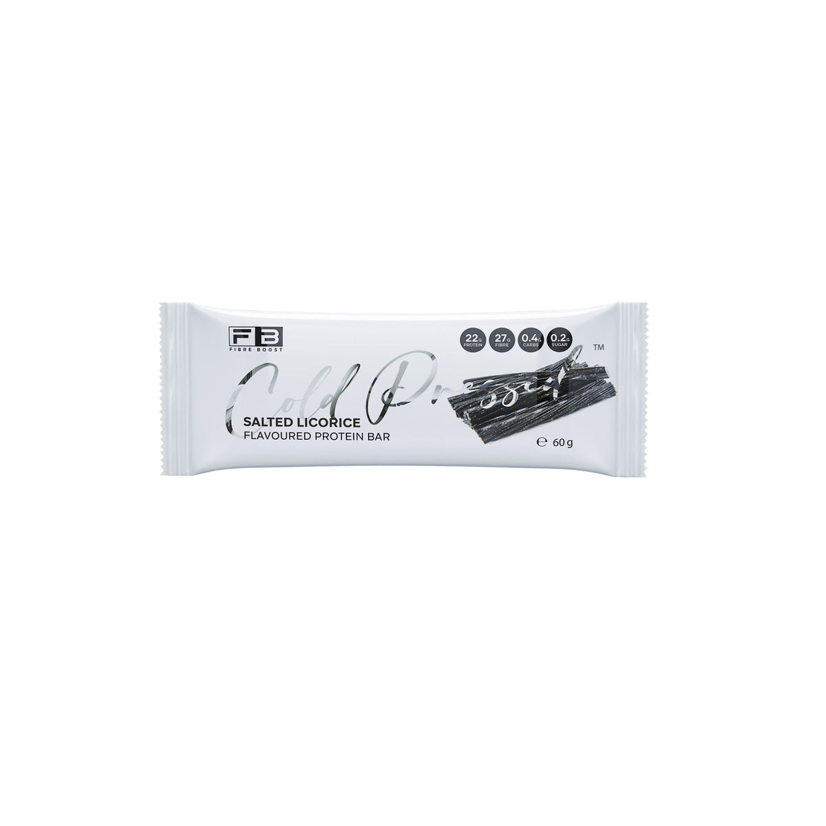 Fibre Boost Salted Licorice Protein Bar 60g