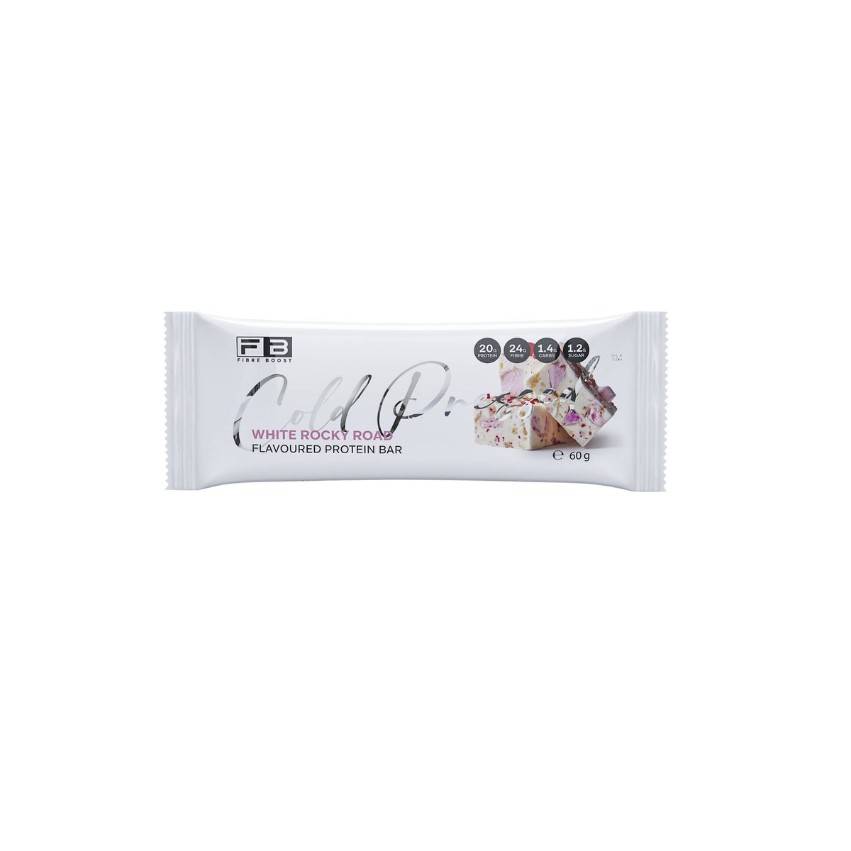 Fibre Boost White Rocky Road Protein Bar 60g