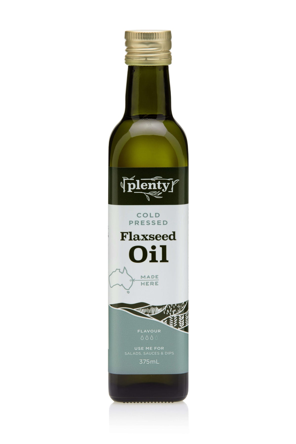 Plenty Cold Pressed Flaxseed Oil 375ml