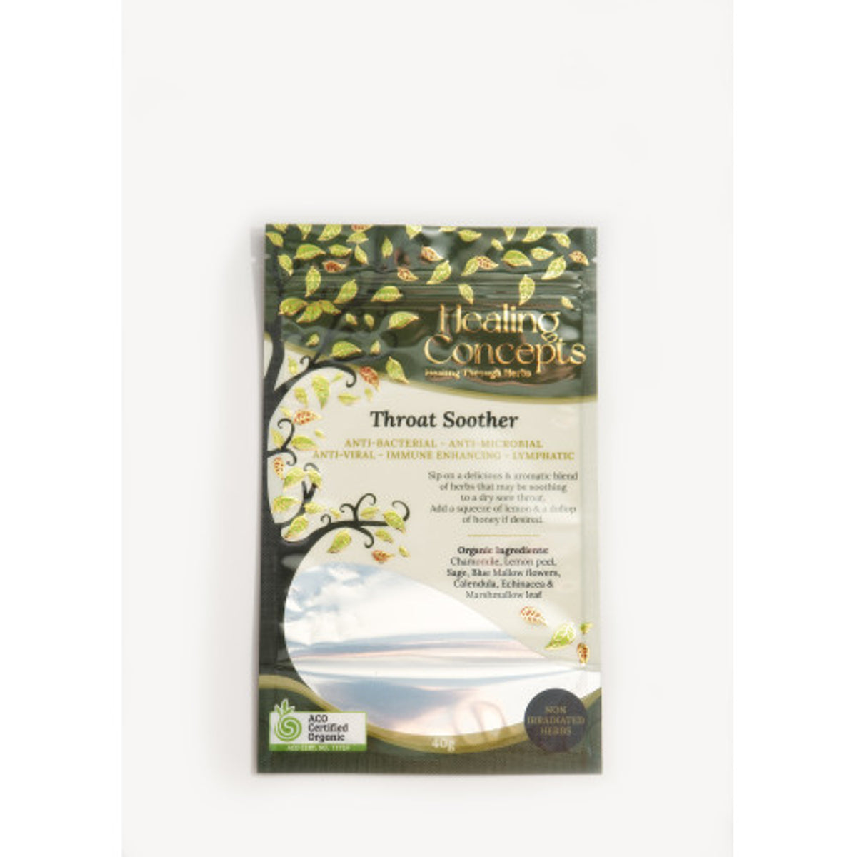 Healing Concepts Throat Soother Herbal Infusion 40g