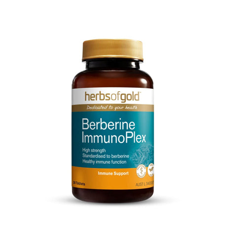 Herbs of Gold Berberine ImmunoPlex 30 Tablets
