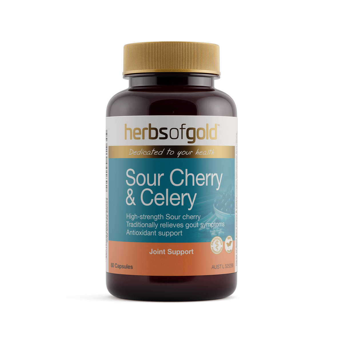 Herbs of Gold Sour Cherry & Celery 60 capsules