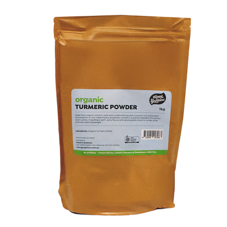 Honest to Goodness Organic Turmeric Powder 1kg pouch