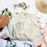 Ever Eco Organic Cotton Zero Waste Shopping Set of 8