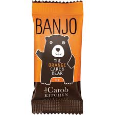 The Carob Kitchen Banjo Orange Carob 15g