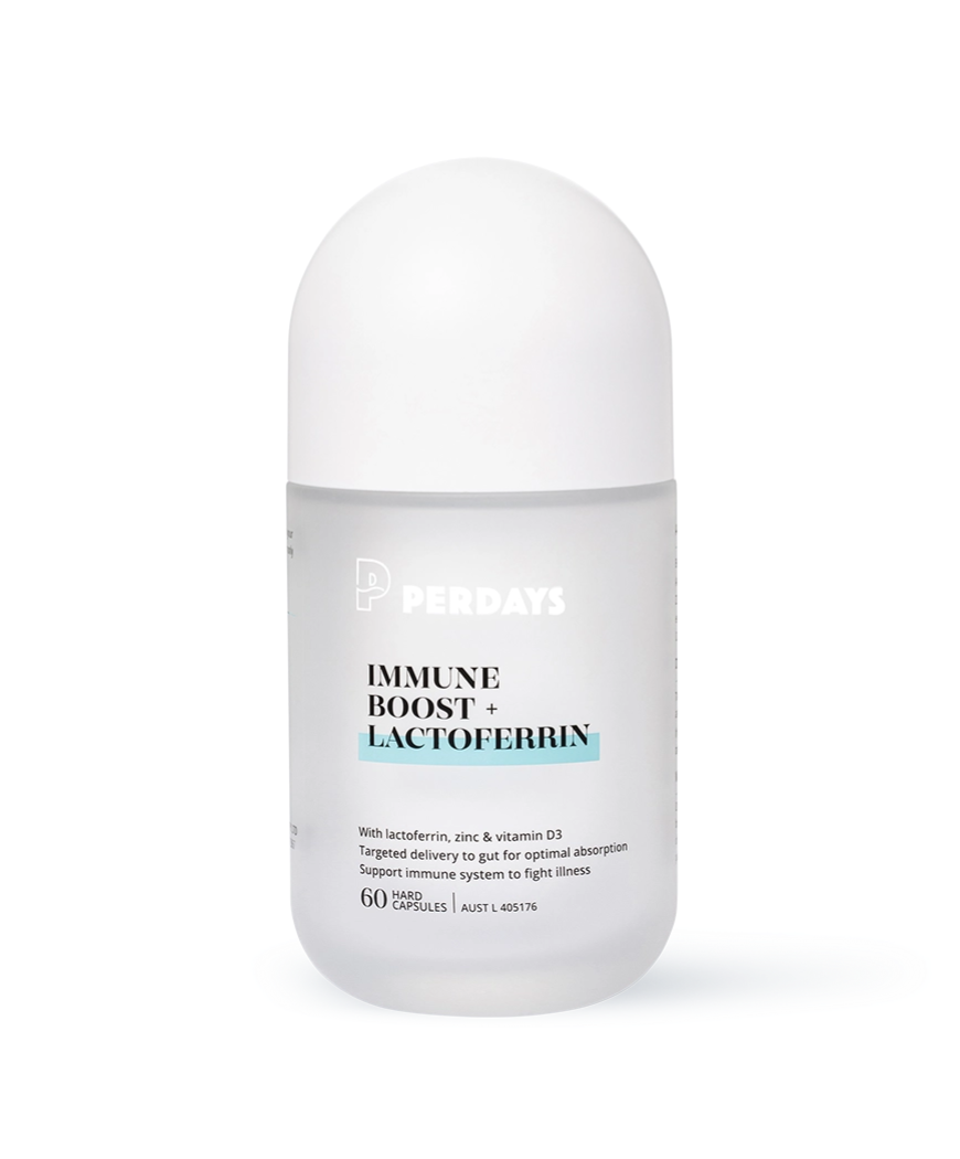 Perdays Immune Boost + Lactoferrin 60 Capsules