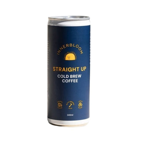 Innerbloom Straight Up cold brew coffee 240ml can