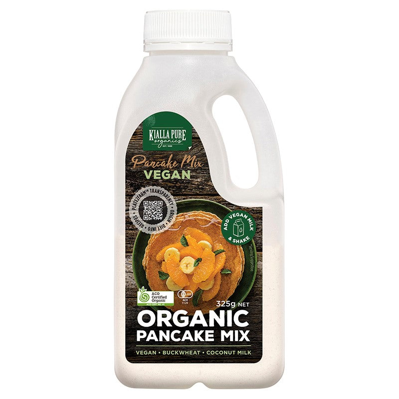 Kialla Pure Organics Vegan Organic Pancake Mix 325g