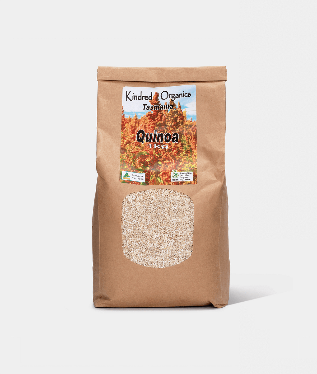 Kindred Organics Australian White Quinoa 1kg