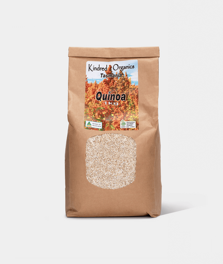 Kindred Organics Australian White Quinoa 1kg