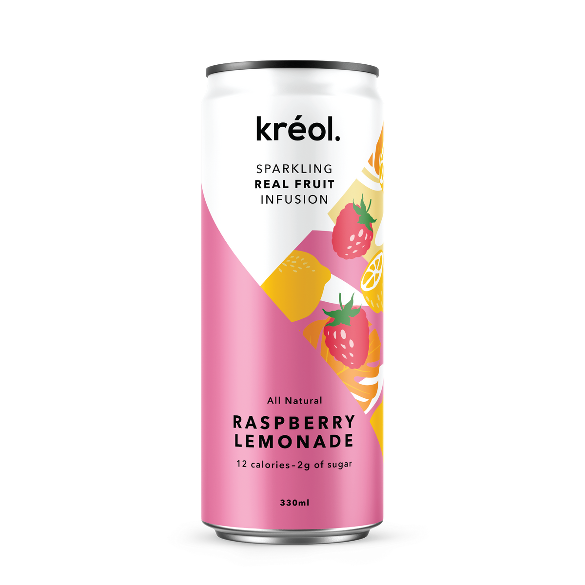Kreol Sparkling Raspberry Lemonade 330ml