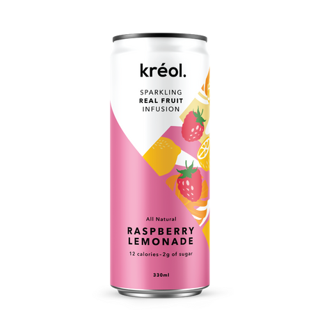 Kreol Sparkling Raspberry Lemonade 330ml