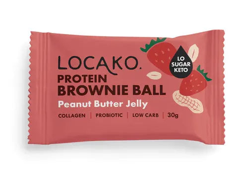 Locako Brownie Ball Pnut Butter 30g